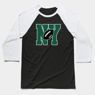 Big Bold New York Jets Monogram Baseball T-Shirt